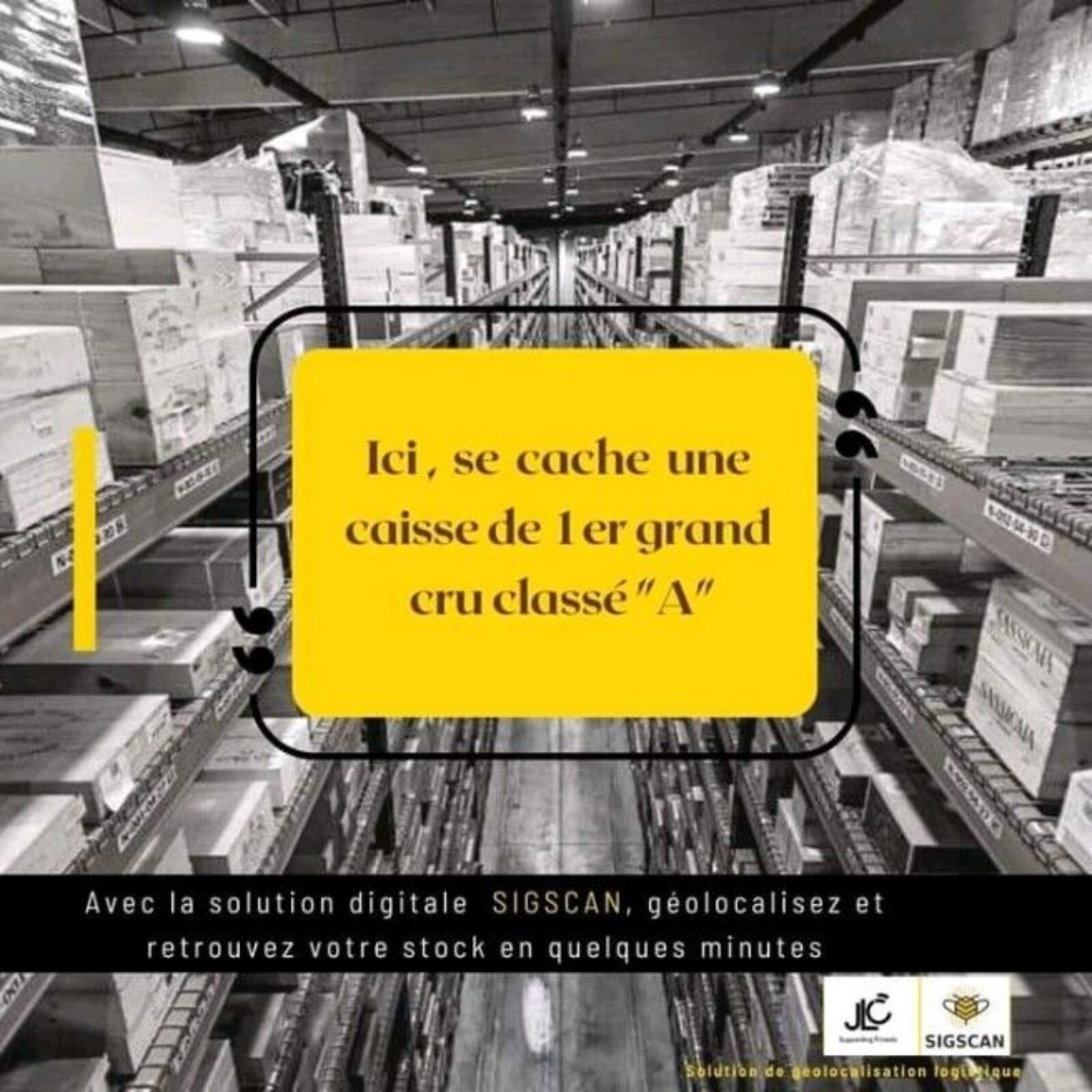 Géolocalisation de stock Sigscan