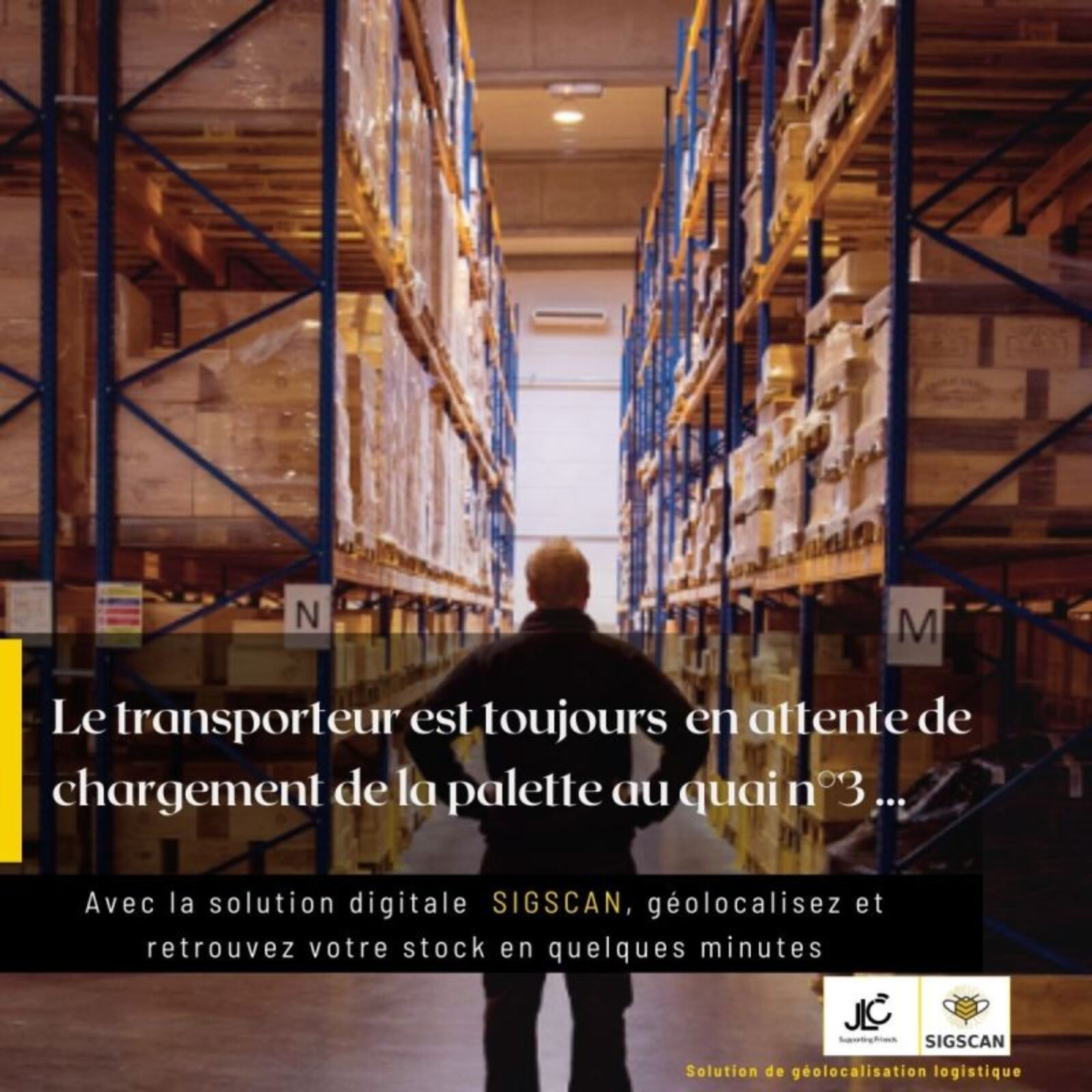 Sigscan, solution de géolocalisation de stock